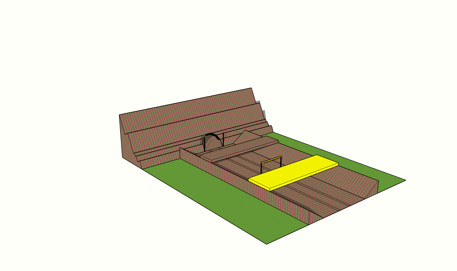 High-speed railway module 1