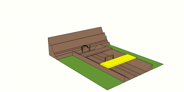 High-speed railway module 1