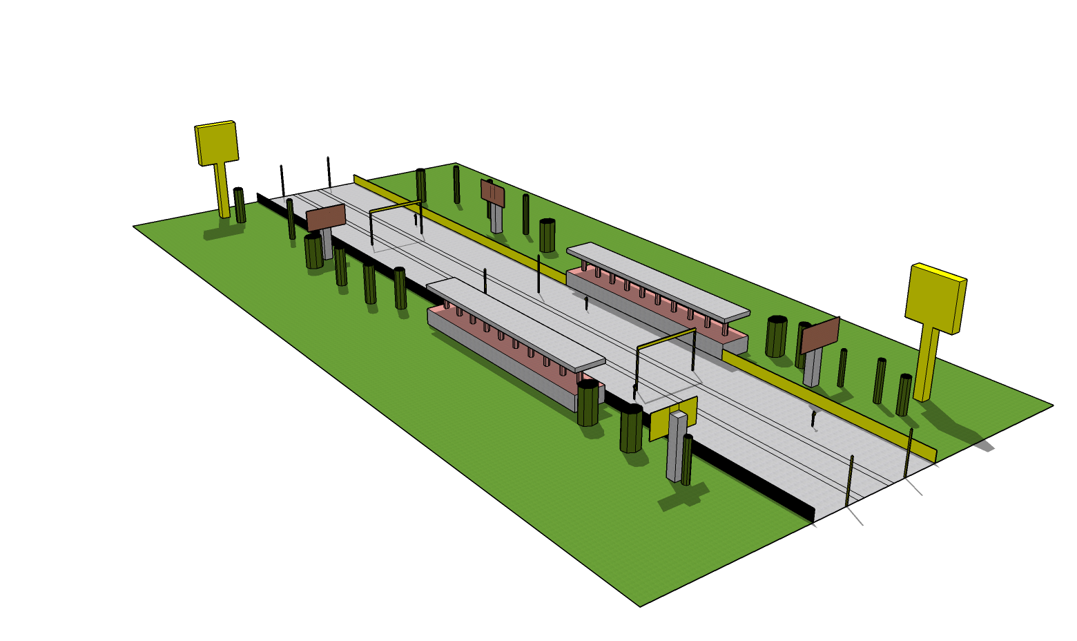 High-speed railway module 2