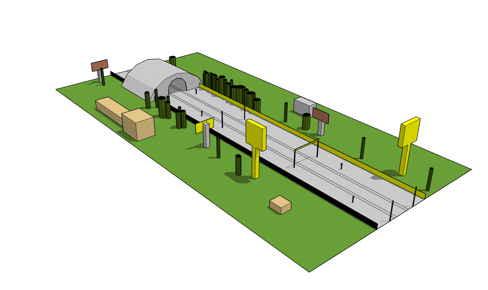 High-speed railway module 4