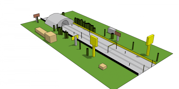High-speed railway module 4