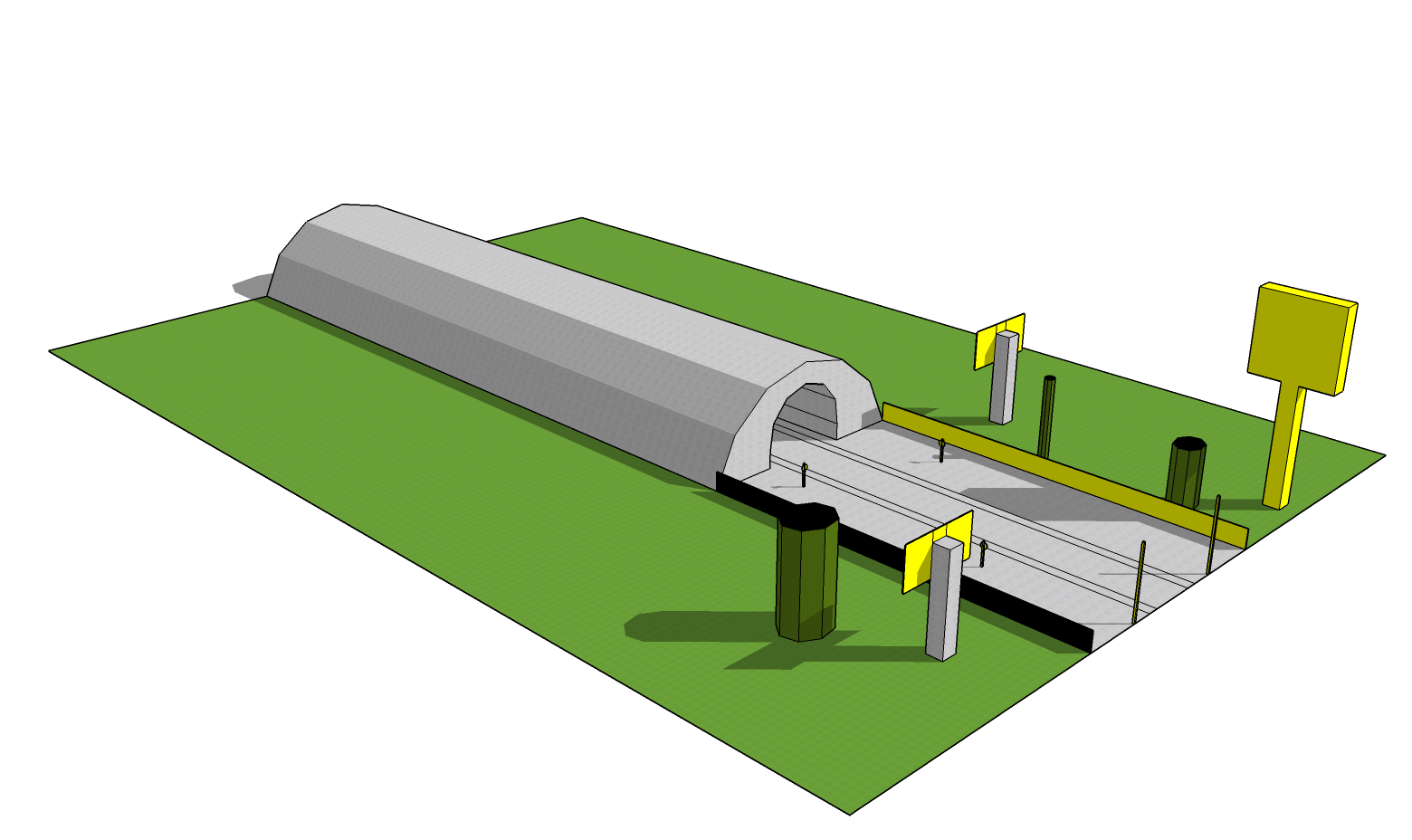 High-speed railway module 5