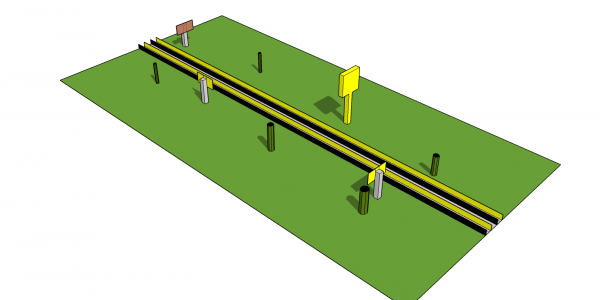 High-speed railway module 6