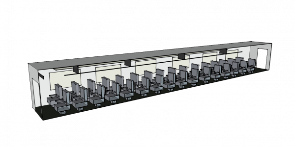 Train wagon model